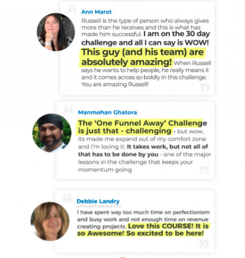 Click Funnels One Funnel Away Challenge Customer Reviews
